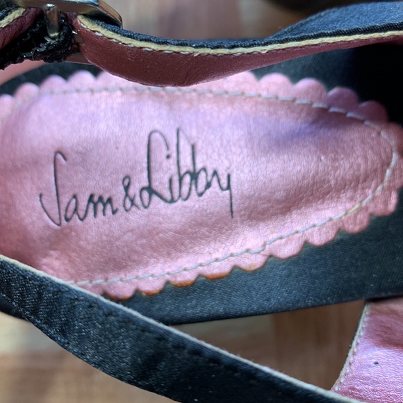 Donated Sam & Libby Sl Wraparound Slingback Heel W/ buckles - GUC 7 - Picture 7 of 8